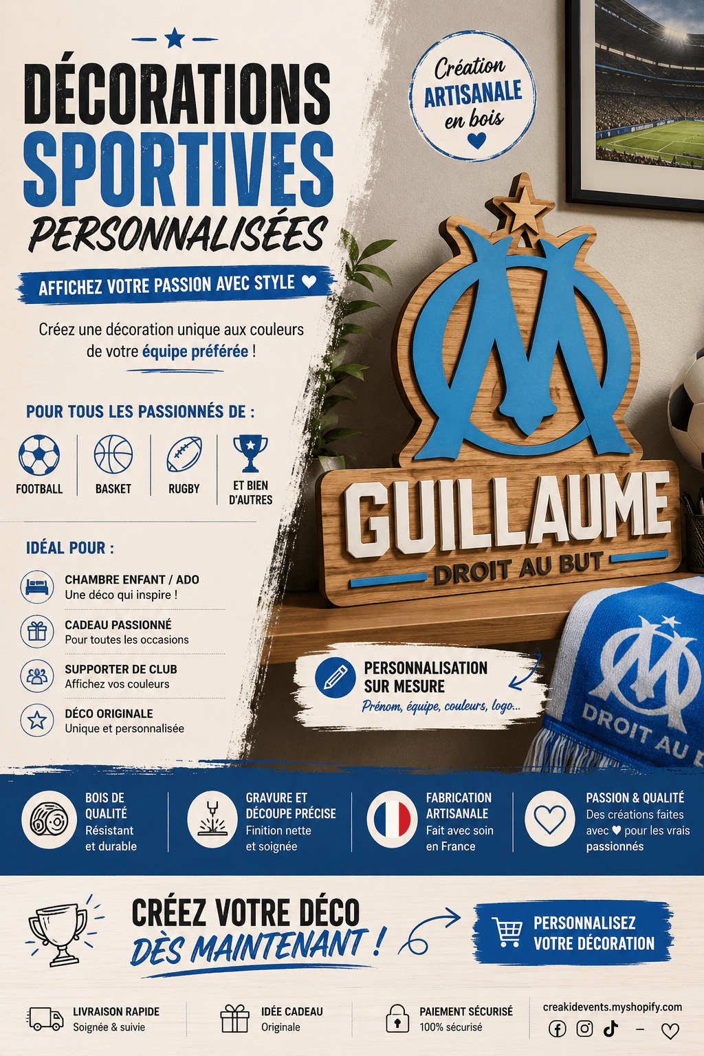 Décorations sport - Creakidsevents