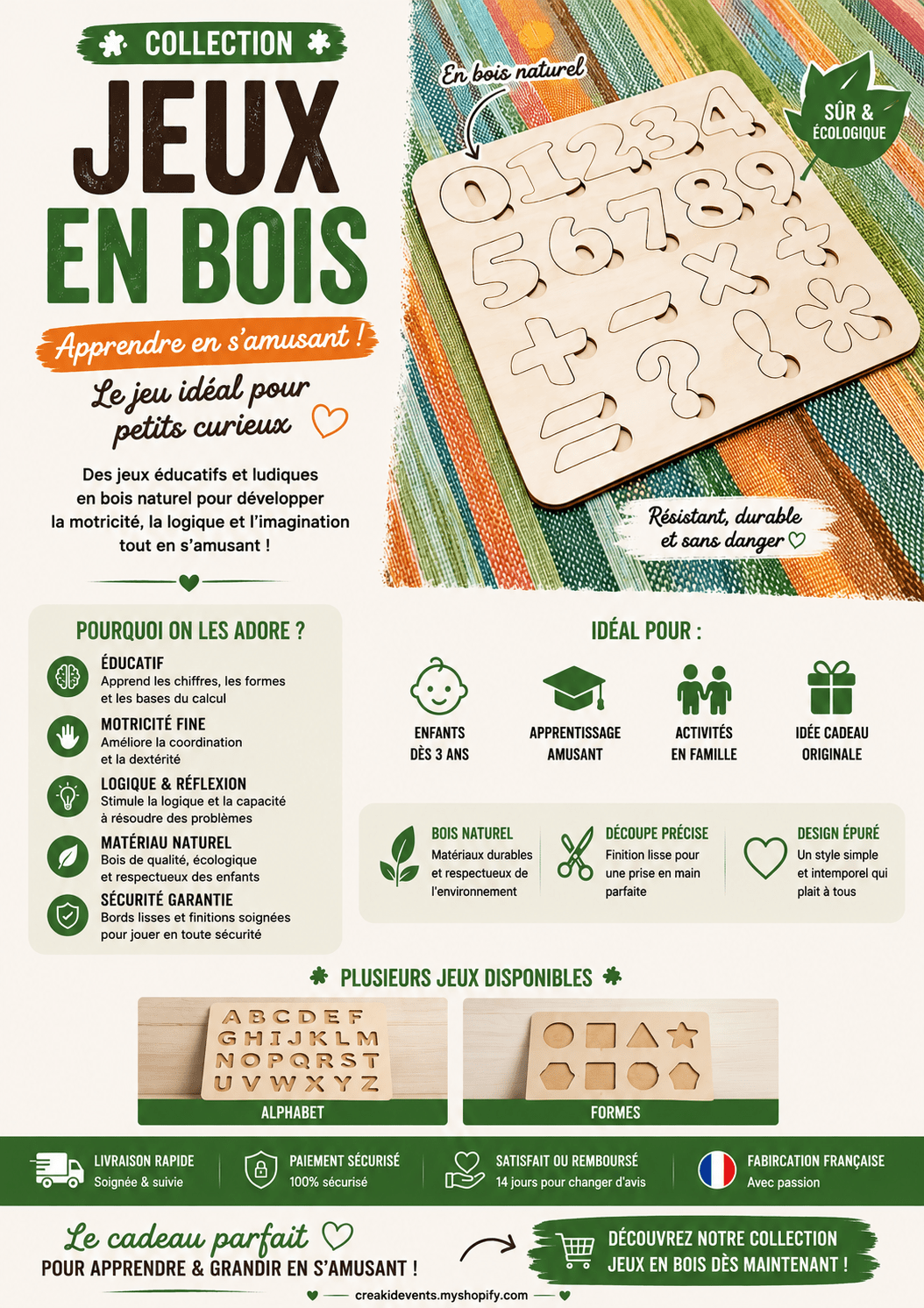 Jeux - Creakidsevents