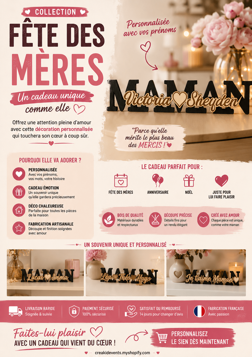 Spécial Fête des mères - Creakidsevents