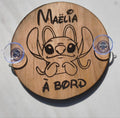Disque Bébé à Bord "Angel" - Creakidsevents