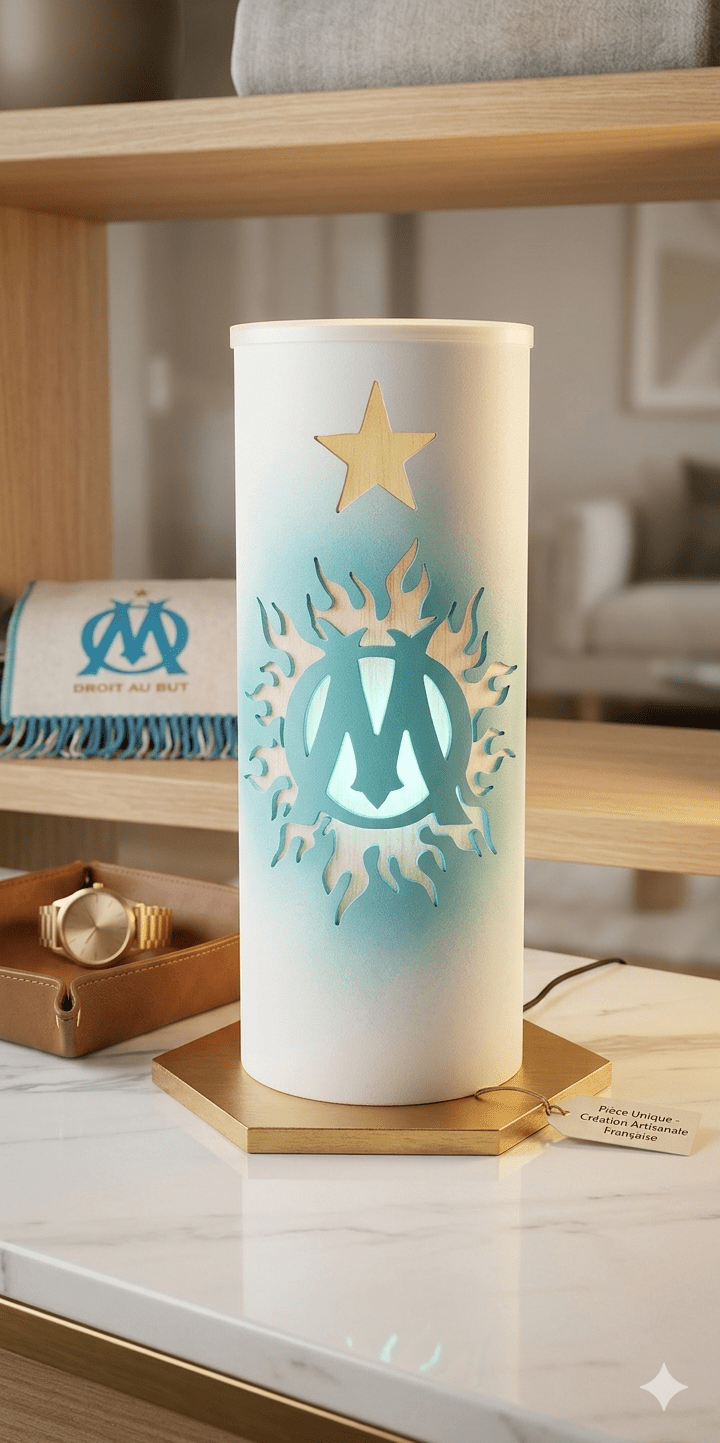 Lampe décorative Marseille en PVC - Creakidsevents