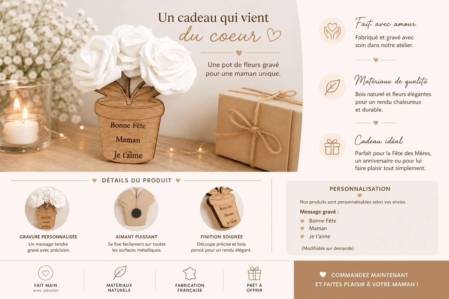 Pot de fleur - Creakidsevents