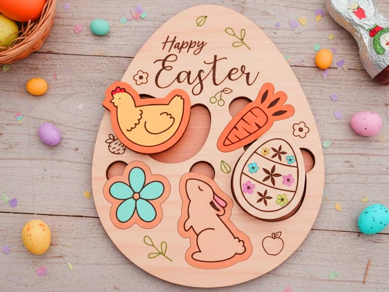 Puzzle de Pâques - Creakidsevents